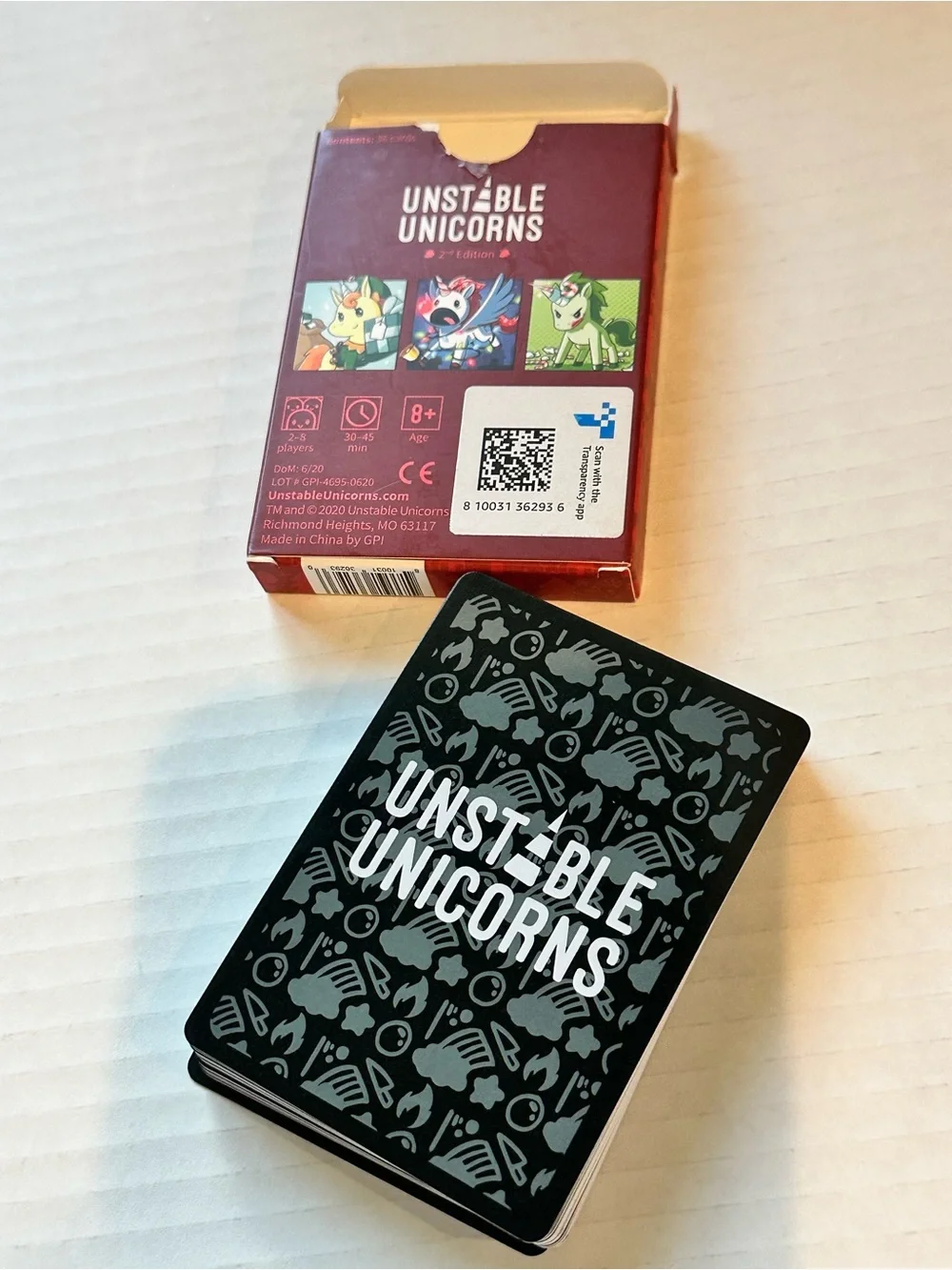 Unstable unicorns Christmas Special Expansion Pack -
